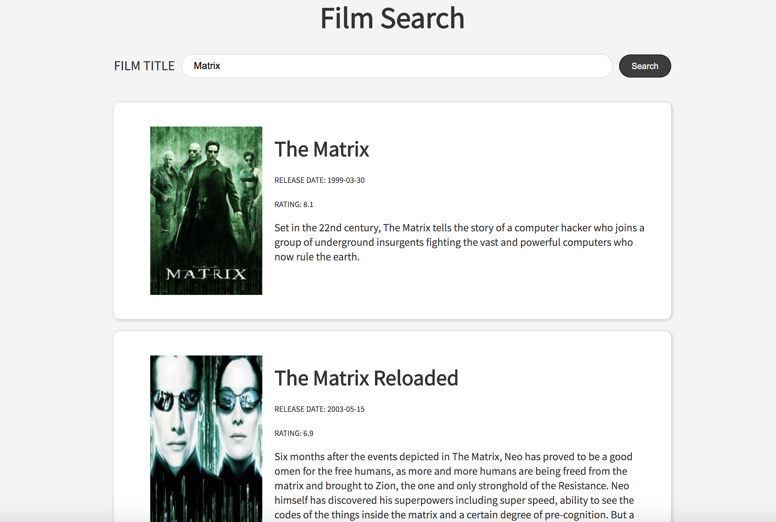 Film Search